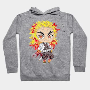 puntillismo de anime 2 Hoodie